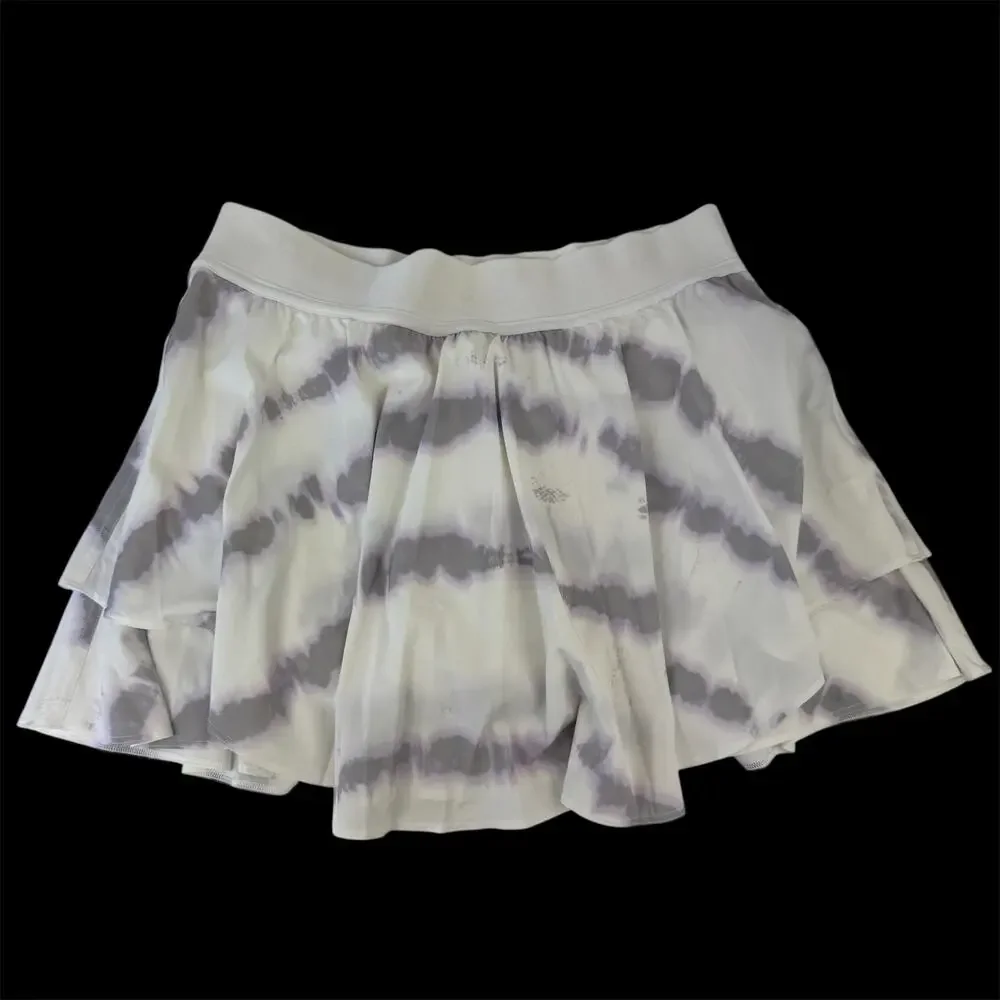 Lululemon Court Rival High-Rise Skirt Sz 10 Long - Transverse Lilac Multi - Picture 2 of 10
